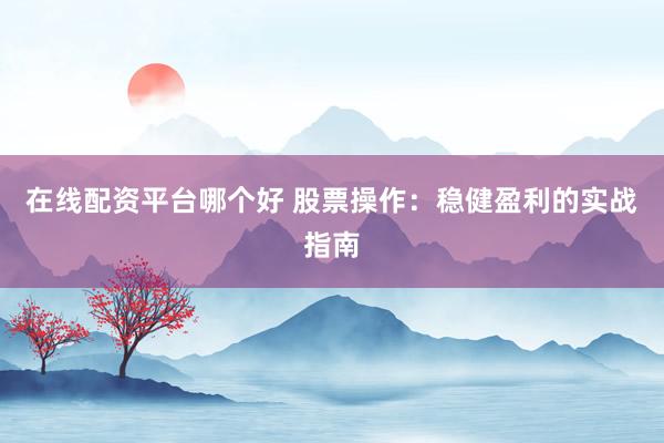 在线配资平台哪个好 股票操作：稳健盈利的实战指南