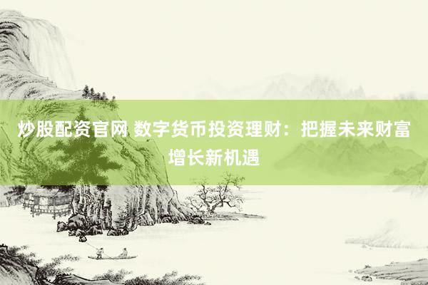 炒股配资官网 数字货币投资理财：把握未来财富增长新机遇