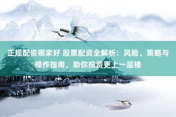 正规配资哪家好 股票配资全解析：风险、策略与操作指南，助你投资更上一层楼